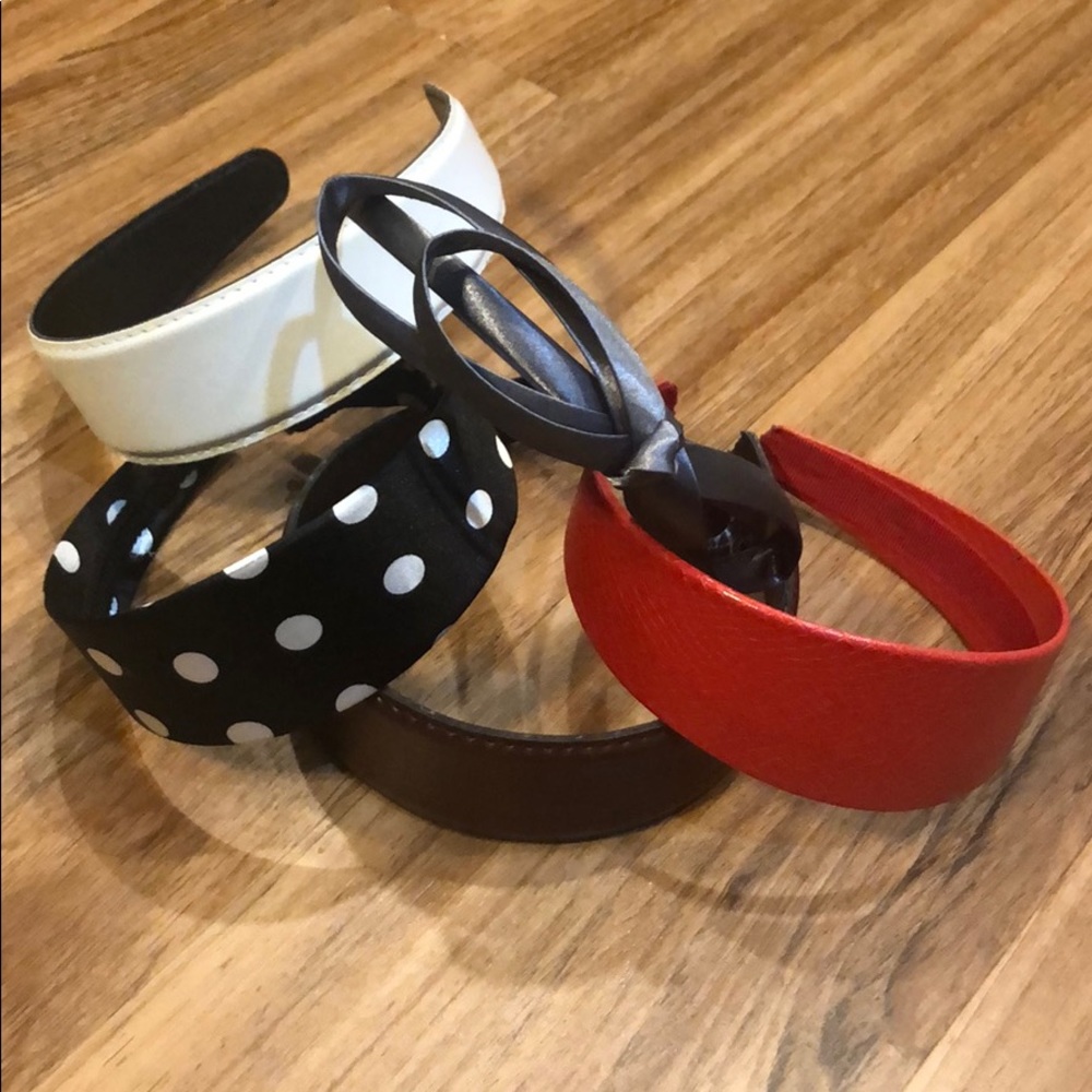 Lot of 5 headbands